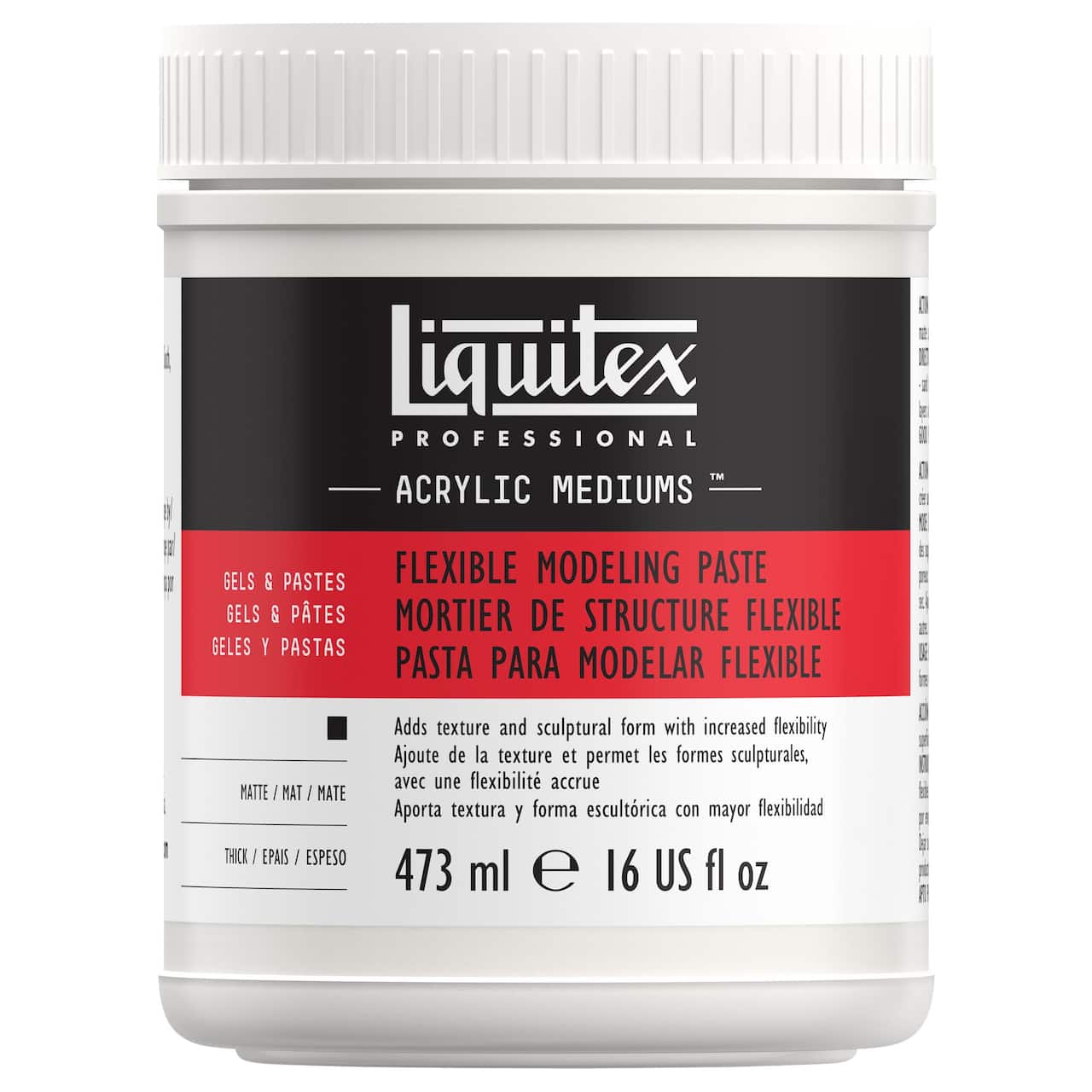 Liquitex&#xAE; Flexible Modeling Paste 